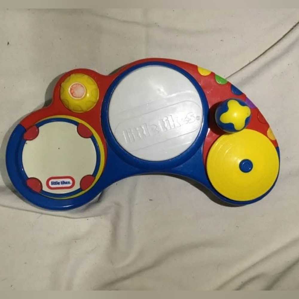 Vintage Little Tikes Electric Toy Drum